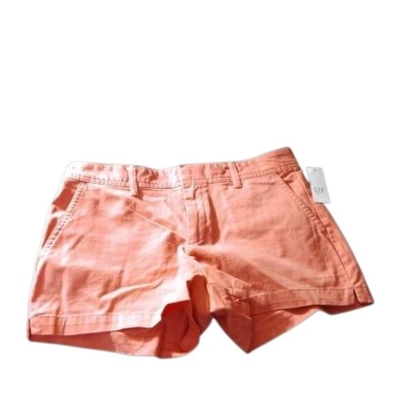 Gap Coral Shorts, 3" Insewnwith Washed Denim Look - Picture 1 of 4